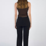 SCG MADE |Tierra Low-rise Striped Layer Pants