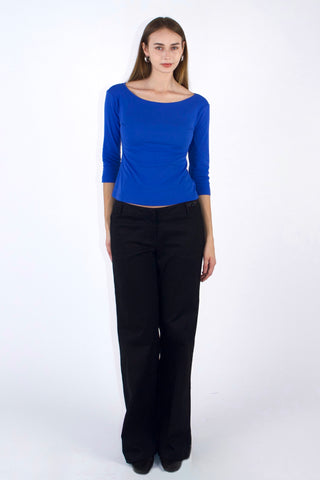 Clara 90s Basic 3/4 Sleeve Top