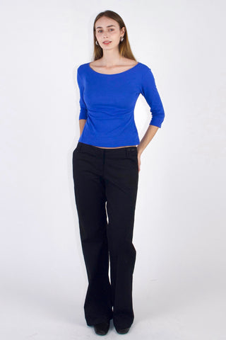 Clara 90s Basic 3/4 Sleeve Top