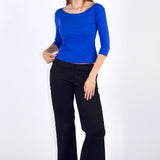 SCG MADE | Clara 90 年代基本款 3/4 袖上衣