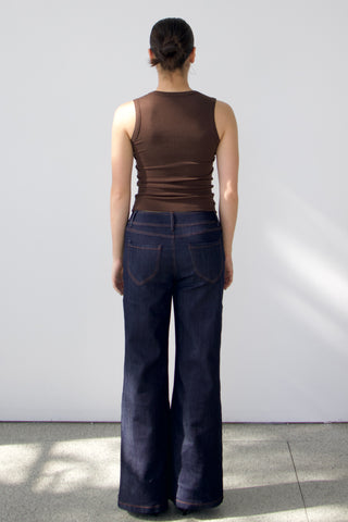 Rita Low-rise Jeans in Dark wash