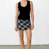 SCG MADE | Elena plaid mini skorts