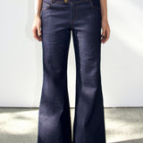 SCG MADE | Rita Low-rise Jeans in Dark wash