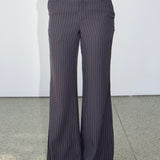 SCG MADE | Lucy Low-rise Striped Trousers