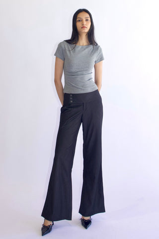 Elise Boatneck Short Sleeves Top