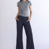 SCG MADE | Evelyn Low-rise Tencel Jeans in Black