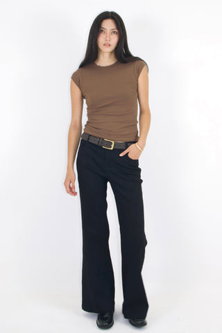 90s Basic Cap Sleeve Cotton Baby Tee