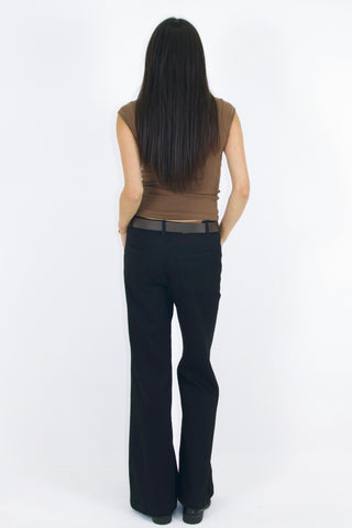 90s Basic Cap Sleeve Cotton Baby Tee