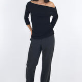 SCG MADE | Greta 3/4 Sleeve Button Cuff Top