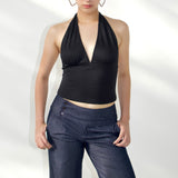 SCG MADE |Lola Halter-neck Cupro top