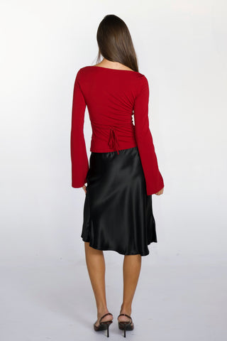 Carolyn midi skirt