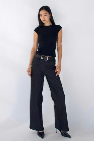 SCG MADE | 黑色 Vivienne 牛仔裤