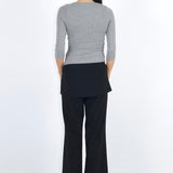 SCG MADE | Frankie 方领 3/4 袖上衣