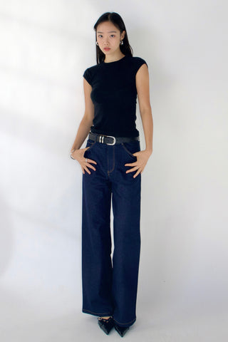 Vivienne Jeans in Dark Blue