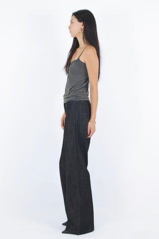 Ruched Cupro-blended Tie Cami