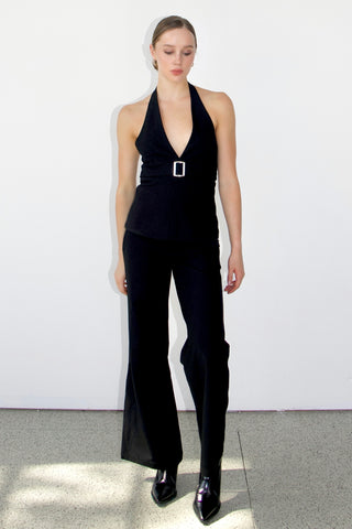 Cassandra Halter-neck top