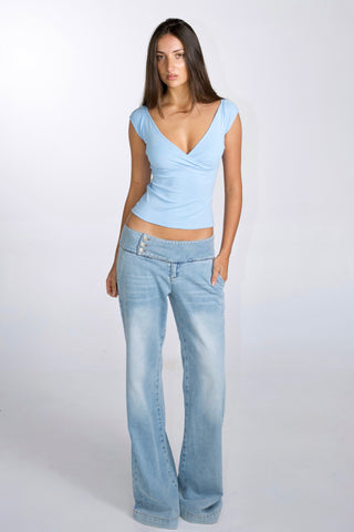 Katherine cap sleeve tee