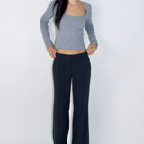 SCG MADE | Margaux Long Sleeve Square Neck Top