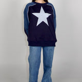 SCG MADE | 90s Star Print Oversized Jumper