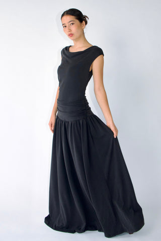 Isla Cupro-blended Maxi Dress