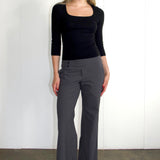 SCG MADE | Evelyn Low-rise Striped Trousers