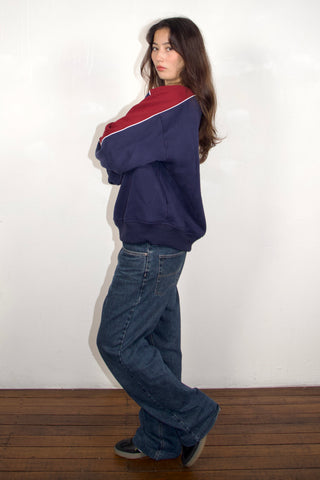 '1989' Retro Style V-neck Oversized Jumper