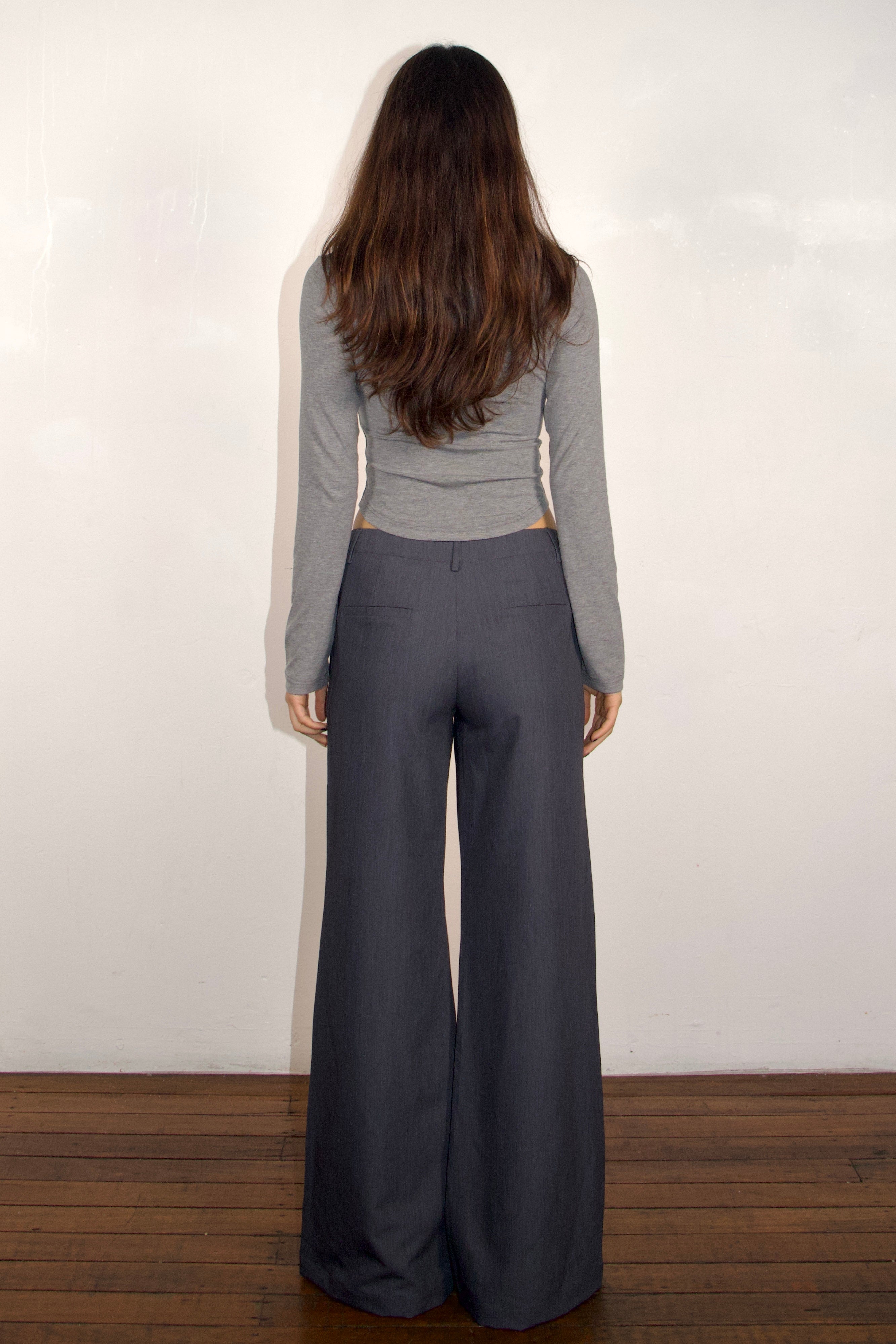 SCG MADE | Irene Mid-rise Wide Leg Trousers