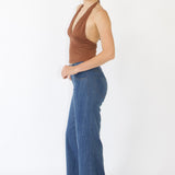 SCG MADE | Rita Low-rise Jeans in Vintage blue