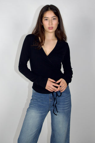 Noémie 90s Wrap Top