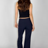 SCG MADE | Evelyn Low-rise Striped Trousers