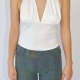 SCG MADE |Lola Halter-neck Cupro top