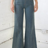 SCG MADE | Rita Low-rise Jeans in Turquoise