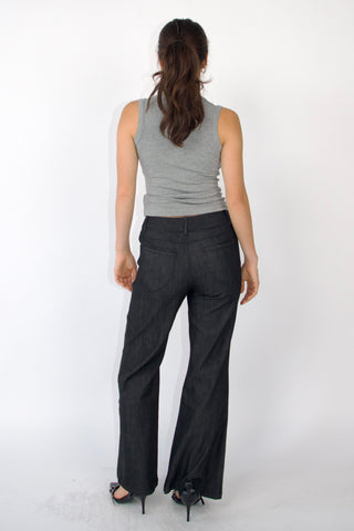 Rita Low-rise Jeans in Black