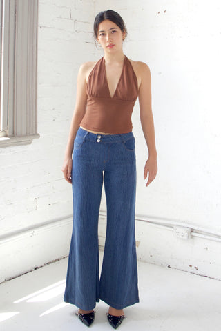 Rita Low-rise Jeans in Vintage blue