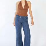 SCG MADE | Rita Low-rise Jeans in Vintage blue