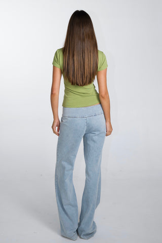 Elise Boatneck Short Sleeves Top