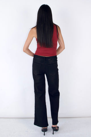 Sonia Cupro-blended One-Shoulder Top