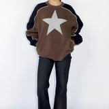 SCG MADE | 90s Star Print Oversized Jumper