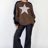 SCG MADE | 90s Star Print Oversized Jumper