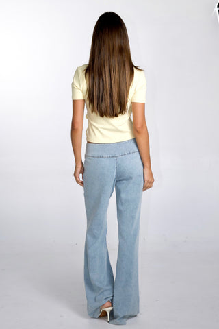 Noémie Short Sleeve Wrap Top