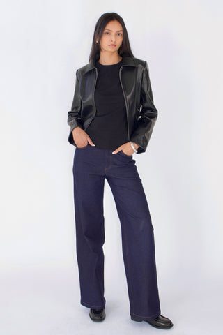 Dylan Faux Leather Jacket