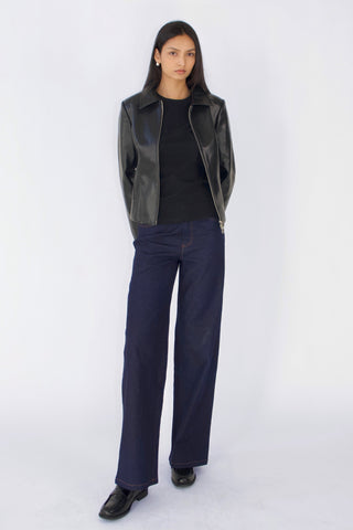 Dylan Faux Leather Jacket