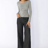 SCG MADE | Clara 90s Basic Full Sleeve Top