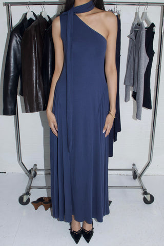 Leia Cupro-blended Maxi Dress