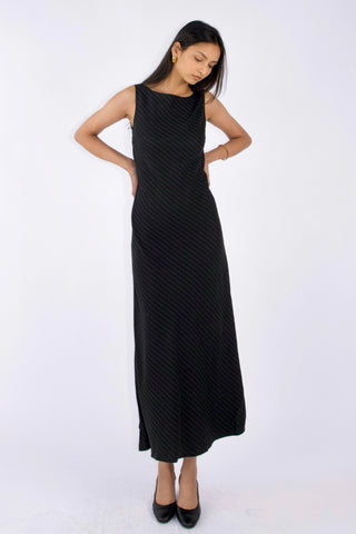 Caroline Striped Maxi Dress