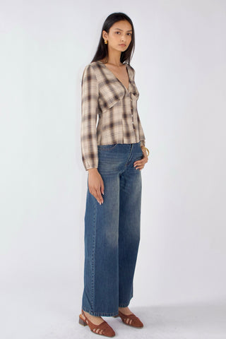 Vivien Button Front Blouse