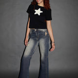 SCG MADE | Black Star Baby Tee