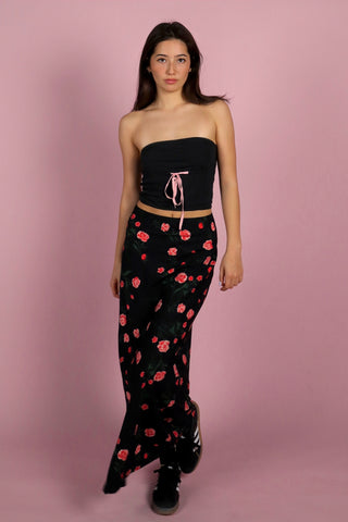 Bella rosy maxi skirt