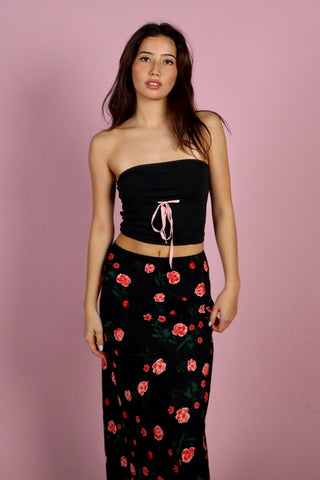 Dorothea Pointelle Tube Top