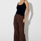 SCG MADE | Irene Mid-rise Wide Leg Trousers